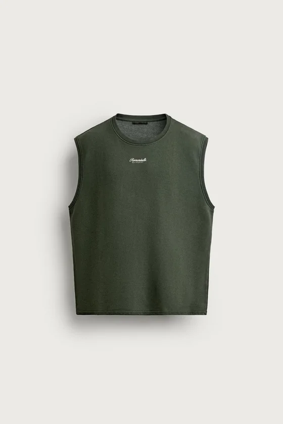 ТОЛСТОВКА-ТОП RELAXED FIT С ВЫШИВКОЙ