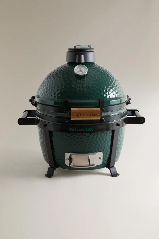 Компактный керамический гриль big green egg