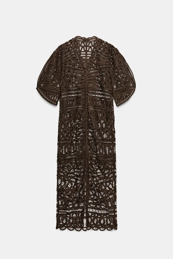 ДЛИННОЕ ПЛАТЬЕ КРОШЕ — ZW COLLECTION