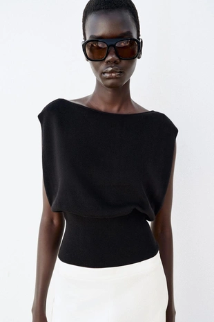 Топ с приталенной талией- Заказать в России