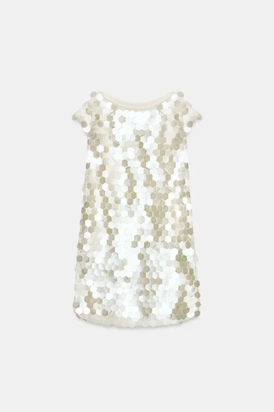 КОРОТКОЕ ПЛАТЬЕ С ПАЙЕТКАМИ — ZW COLLECTION