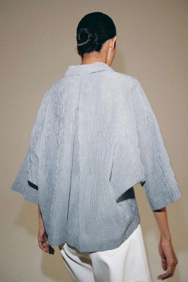 РУБАШКА С КОРОТКИМ РУКАВОМ коллекция Zara «ZW»