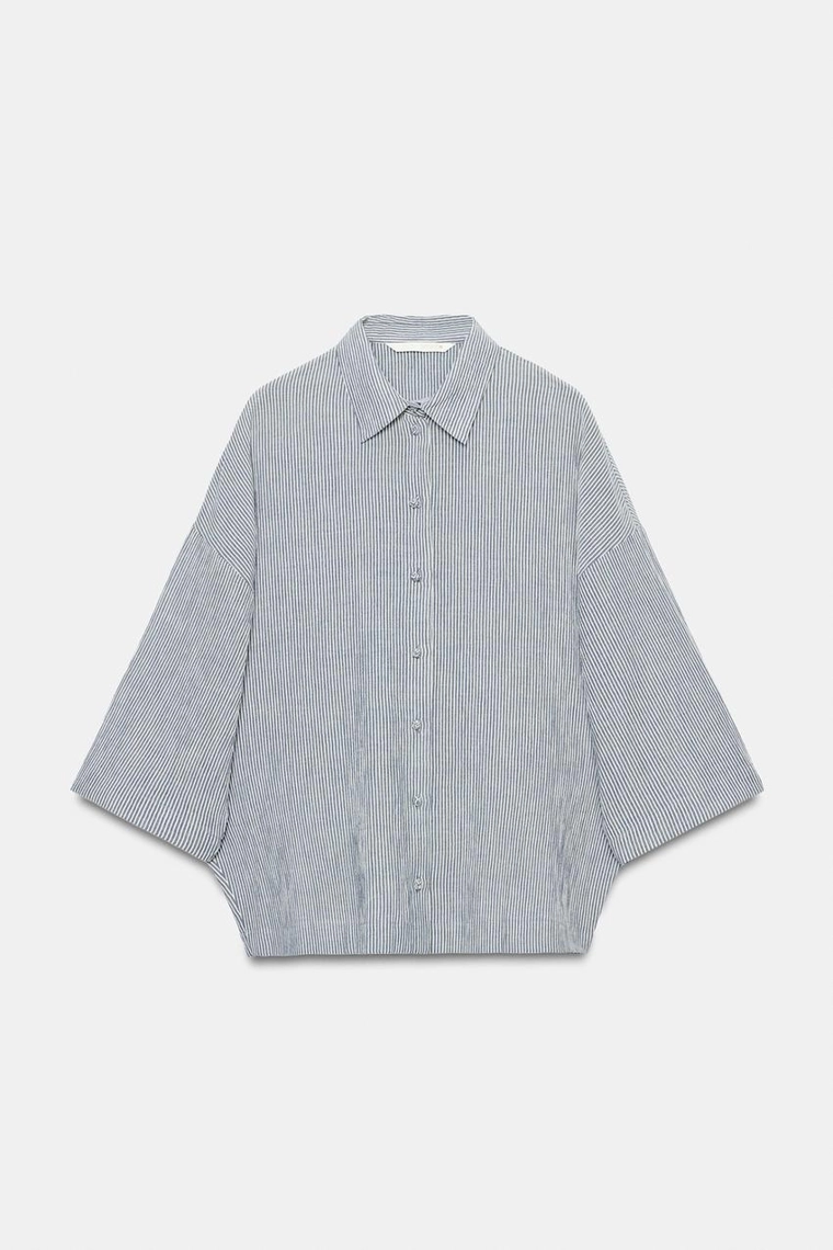 РУБАШКА С КОРОТКИМ РУКАВОМ коллекция Zara «ZW»