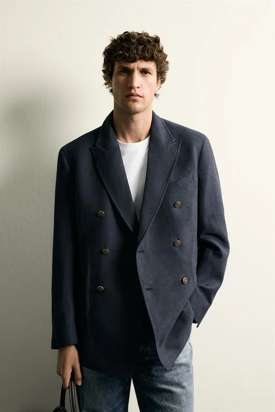 ДВУБОРТНЫЙ БЛЕЙЗЕР REGULAR FIT