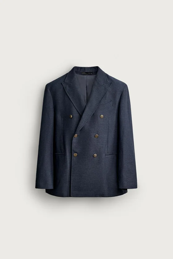 ДВУБОРТНЫЙ БЛЕЙЗЕР REGULAR FIT