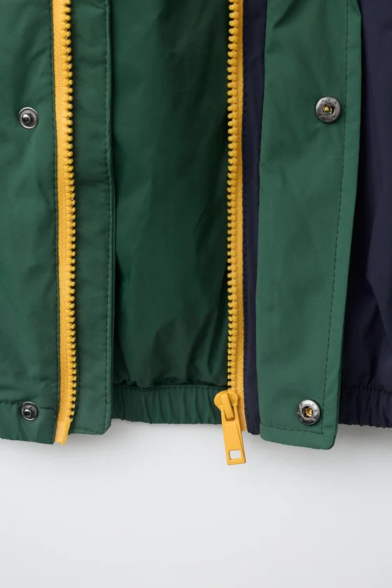 СТЕГАНАЯ КУРТКА COLORBLOCK WATER REPELLENT
