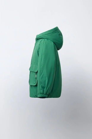 Парка Water Repellent с контрастными деталями- Заказать в России
