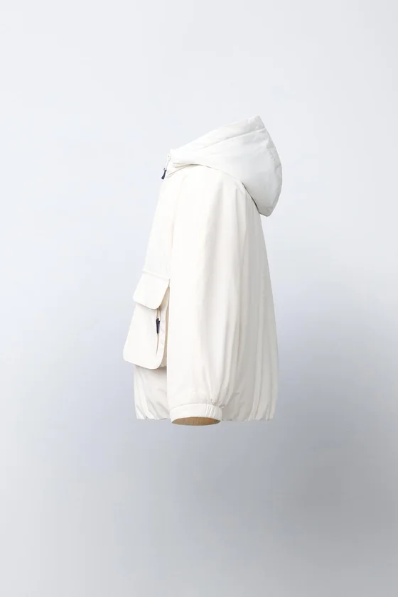ПАРКА С КОНТРАСТНЫМИ ДЕТАЛЯМИ WATER REPELLENT