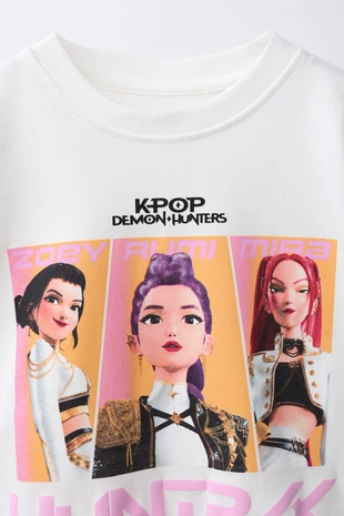 Футболка Kpop Demon Hunters™ Netflix ©- Заказать в России