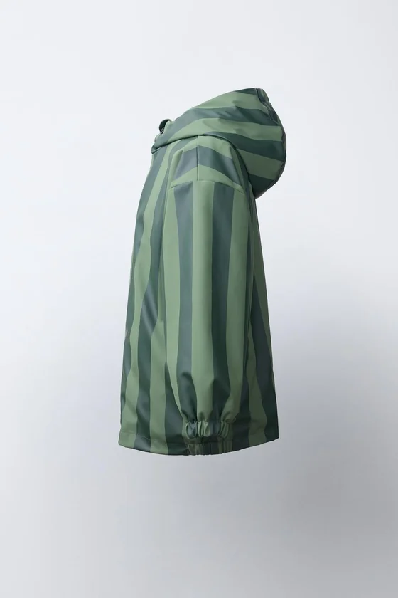 ПРОРЕЗИНЕННЫЙ ДОЖДЕВИК WATER RESISTANT В ПОЛОСКУ