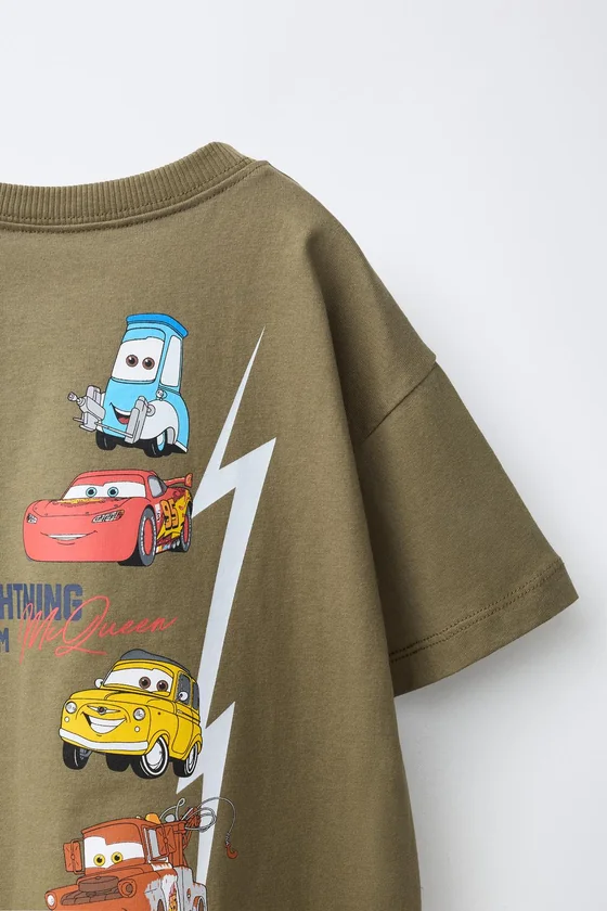 ФУТБОЛКА С ПРИНТОМ CARS LIGHTNING MCQUEEN © DISNEY/PIXAR