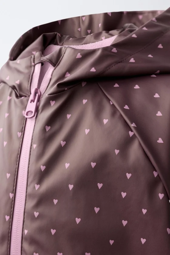 ПРОРЕЗИНЕННЫЙ ДОЖДЕВИК WATER REPELLENT В СЕРДЕЧКО