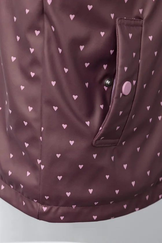 ПРОРЕЗИНЕННЫЙ ДОЖДЕВИК WATER REPELLENT В СЕРДЕЧКО