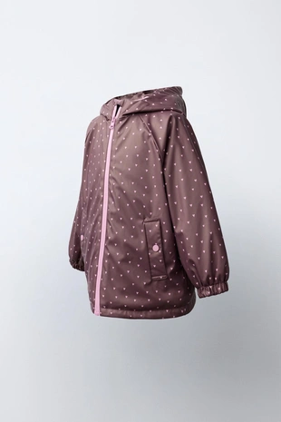 Прорезиненный дождевик Water Repellent в сердечко