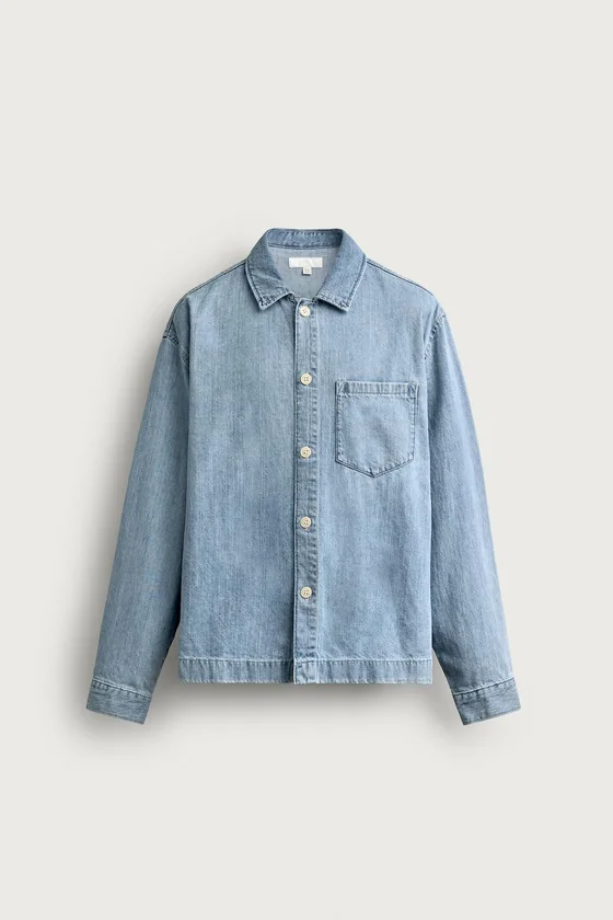 ДЖИНСОВАЯ РУБАШКА BOXY FIT