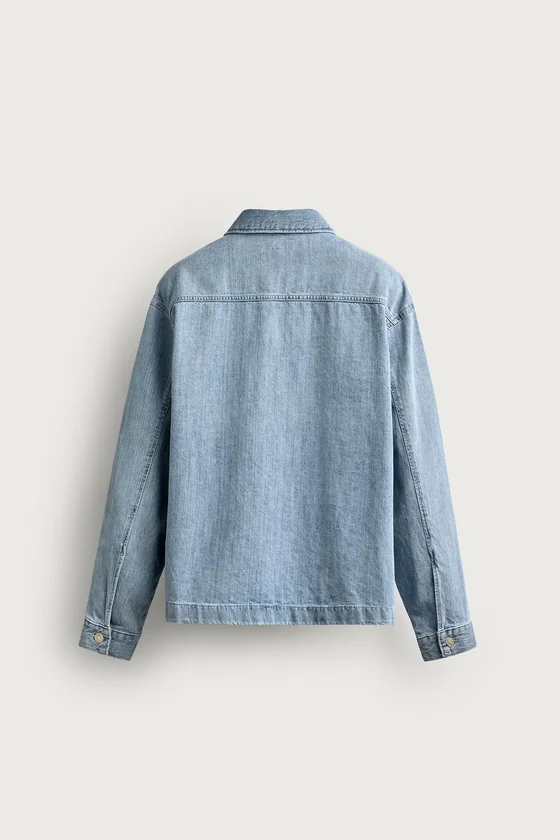 ДЖИНСОВАЯ РУБАШКА BOXY FIT