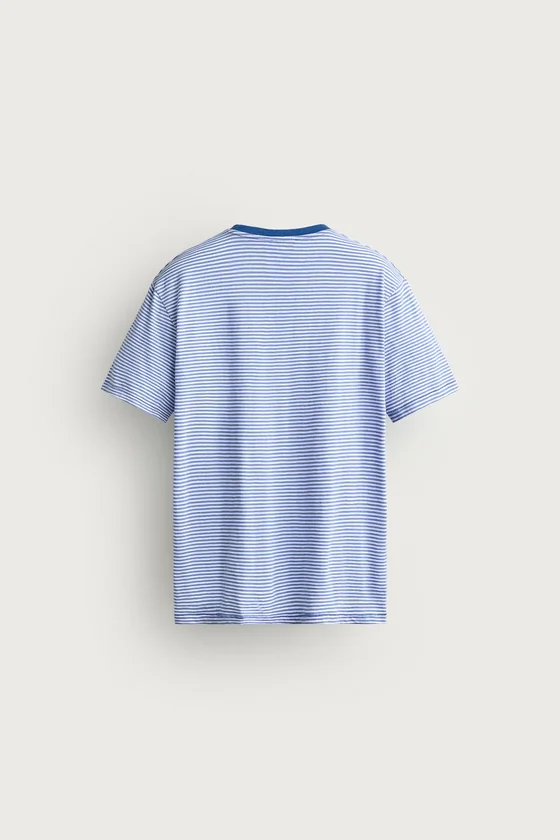 ФУТБОЛКА REGULAR FIT В ПОЛОСКУ
