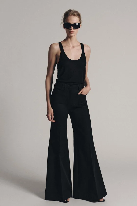 РАСКЛЕШЕННЫЕ БРЮКИ ZW COLLECTION
