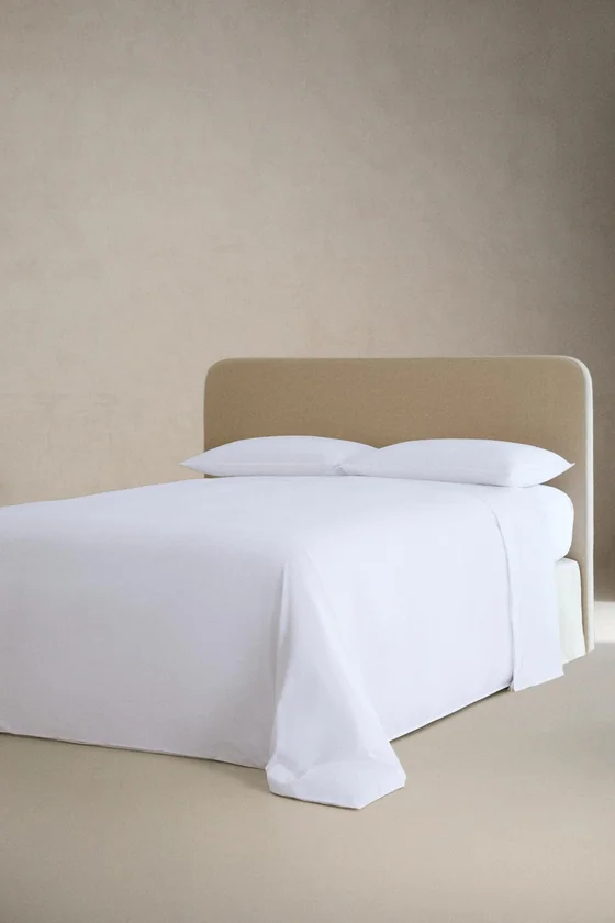 Простыня на резинке percale с высотой борта 30 см (500 нитей)