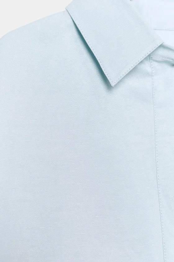 РУБАШКА-ТУНИКА ИЗ СМЕСОВОГО ЛЬНА — ZW COLLECTION