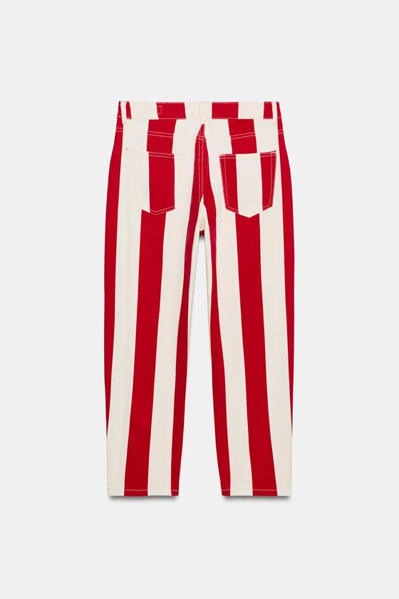 ДЖИНСЫ ZW COLLECTION TAPERED В ПОЛОСКУ