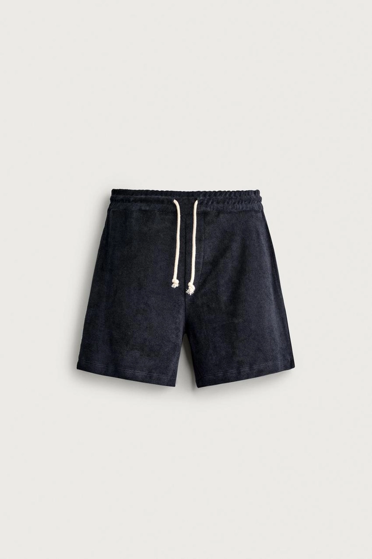 ШОРТЫ  ИЗ МАХРОВОЙ ТКАНИ