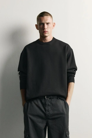 Мягкий свитер Relaxed Fit