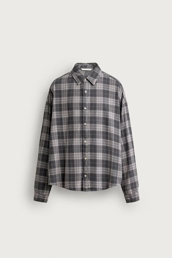 РУБАШКА BOXY FIT В КЛЕТКУ