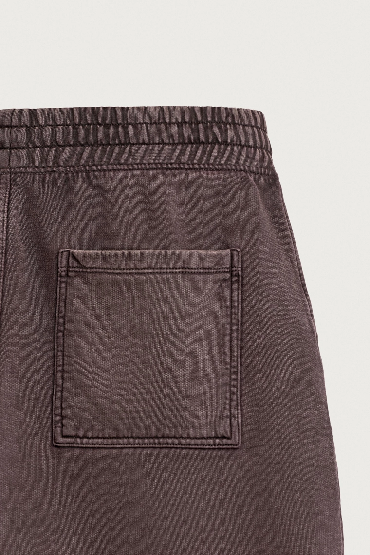 Шорты-бермуды washed из хлопка с эффектом выцветания