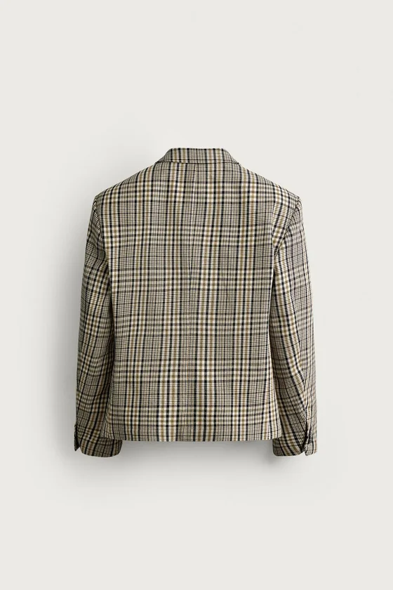 БЛЕЙЗЕР BOXY FIT В КЛЕТКУ