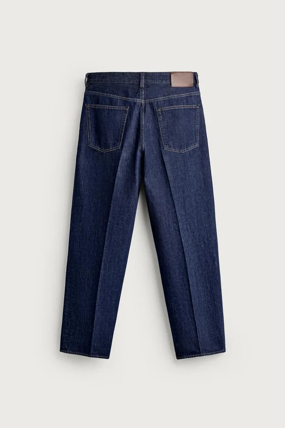 ДЖИНСЫ RELAXED FIT СО СТРЕЛКАМИ