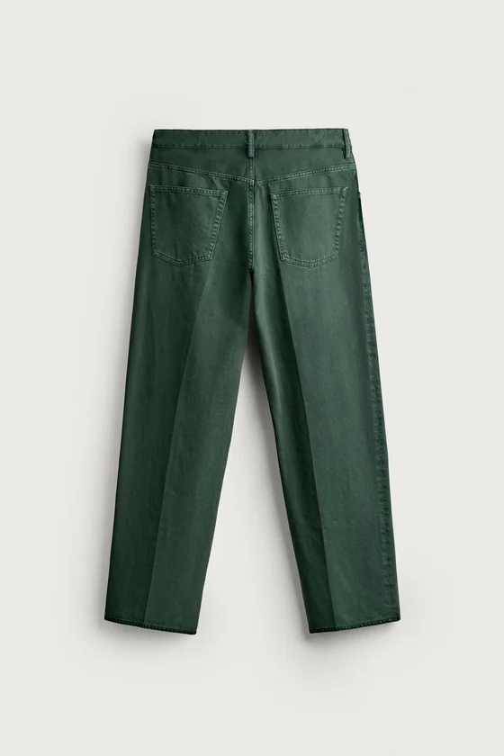 ДЖИНСЫ RELAXED FIT СО СТРЕЛКАМИ