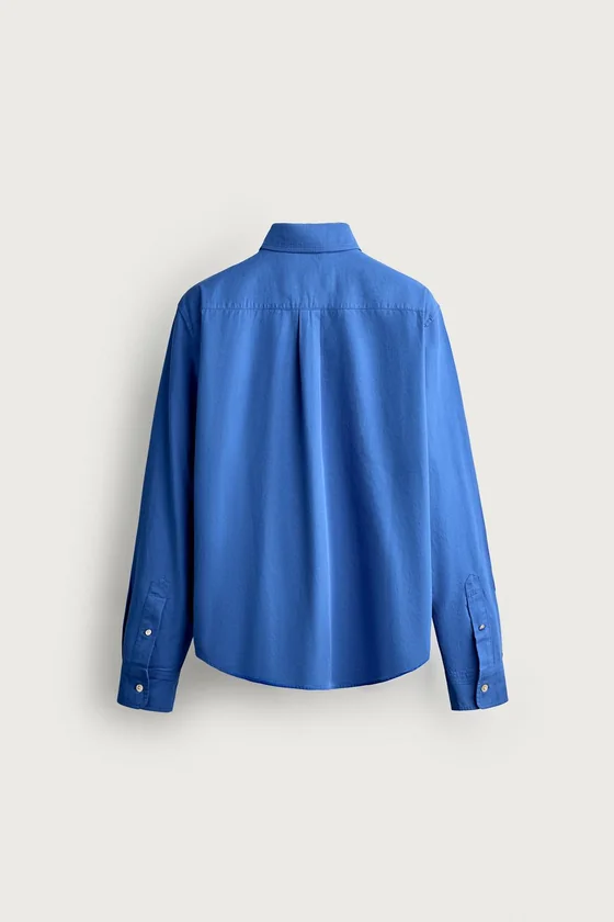 РУБАШКА RELAXED FIT ИЗ ХЛОПКА
