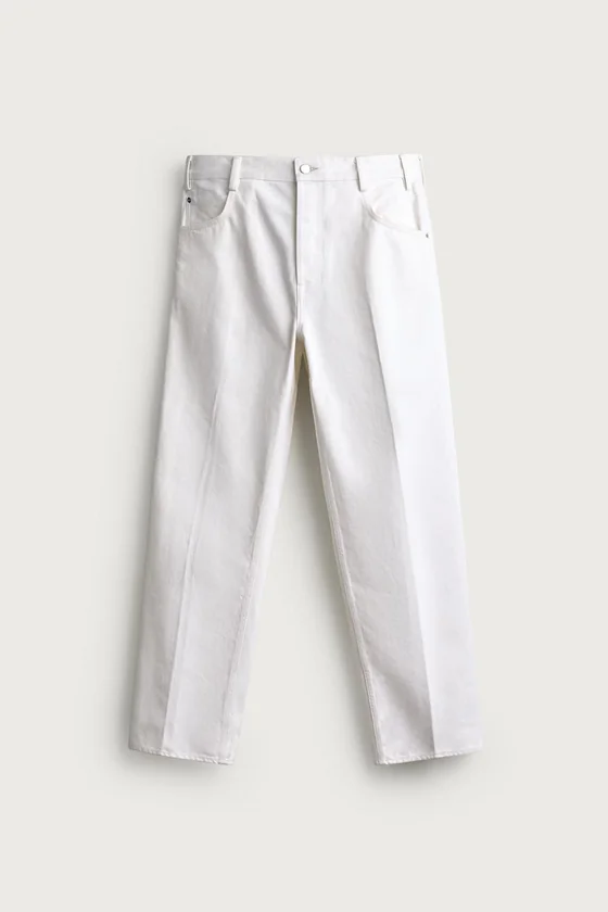 ДЖИНСЫ RELAXED FIT СО СТРЕЛКАМИ