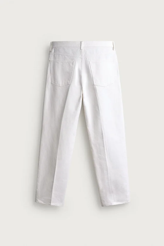 ДЖИНСЫ RELAXED FIT СО СТРЕЛКАМИ
