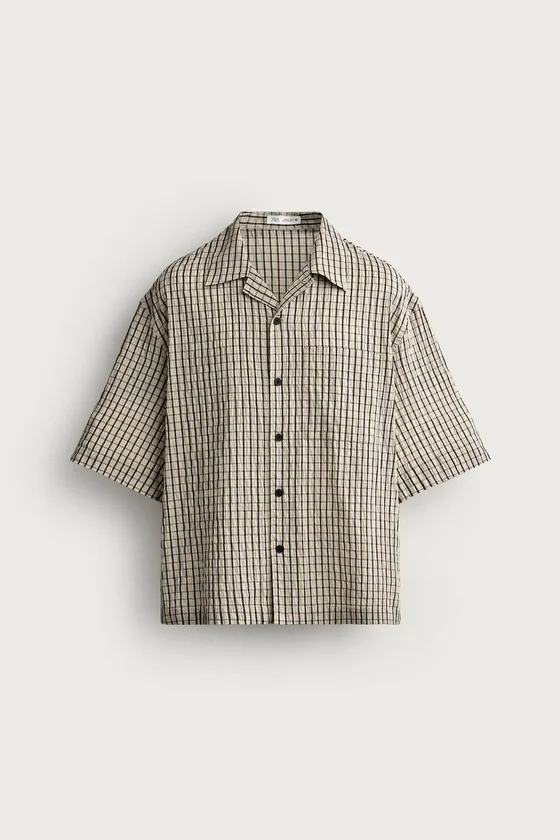 РУБАШКА RELAXED FIT В КЛЕТКУ