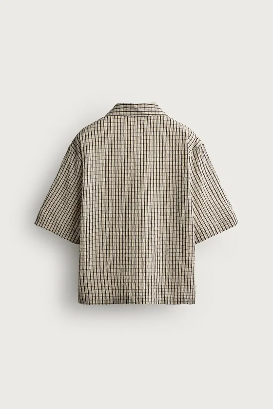 РУБАШКА RELAXED FIT В КЛЕТКУ