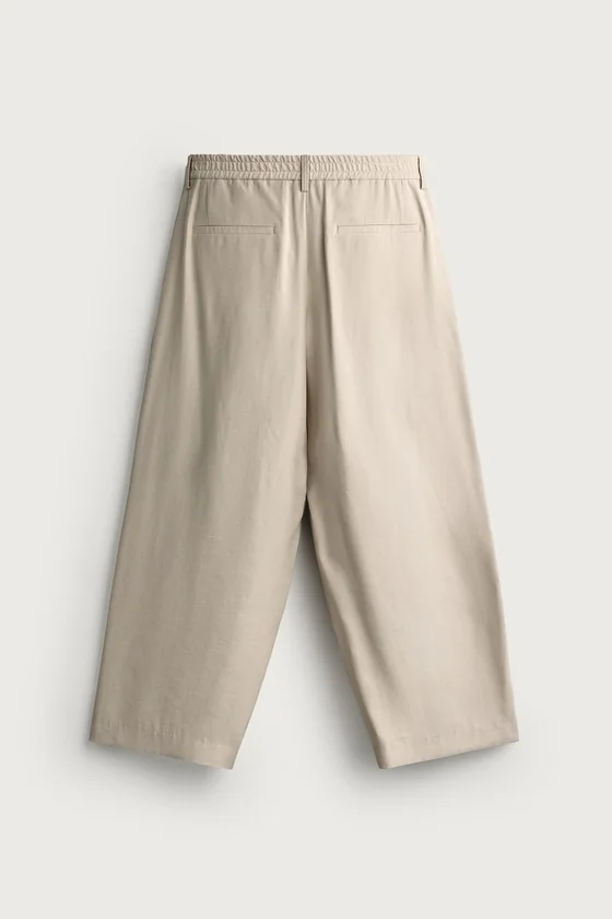 БРЮКИ RELAXED FIT СО СКЛАДКАМИ
