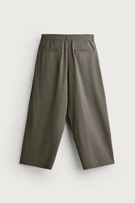 БРЮКИ RELAXED FIT СО СКЛАДКАМИ