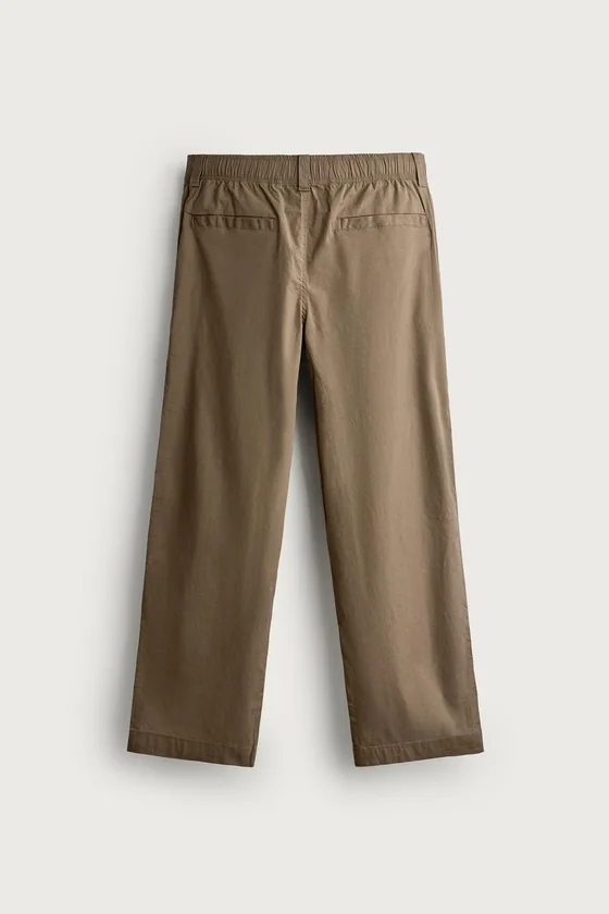 БРЮКИ RELAXED FIT СО СКЛАДКАМИ