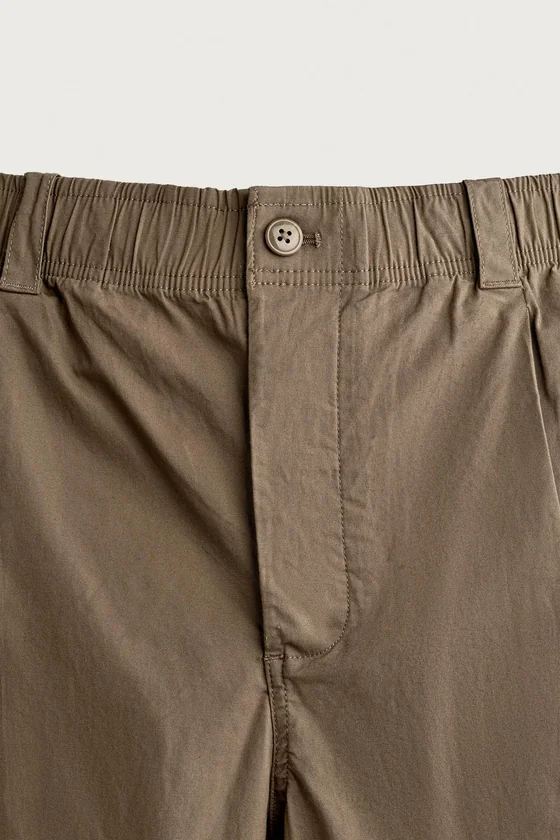 БРЮКИ RELAXED FIT СО СКЛАДКАМИ