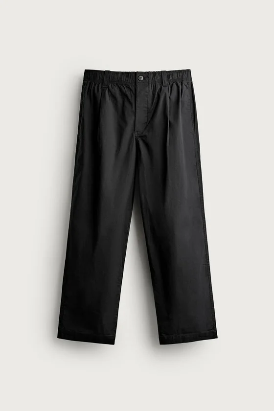 БРЮКИ RELAXED FIT СО СКЛАДКАМИ