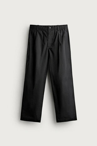 Брюки Relaxed Fit со складками- Заказать в России
