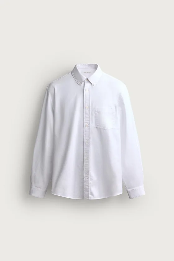 РУБАШКА REGULAR FIT ФАКТУРНАЯ ОКСФОРД