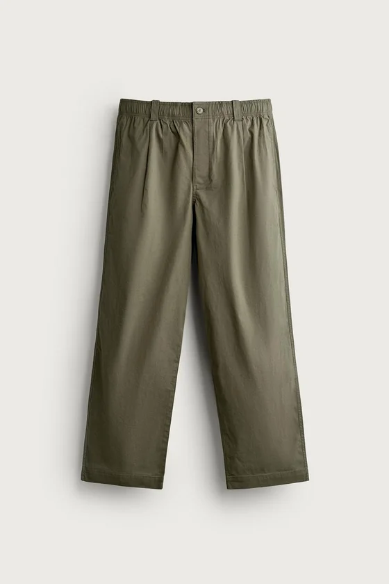 БРЮКИ RELAXED FIT СО СКЛАДКАМИ