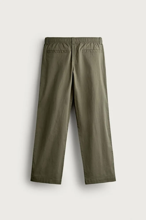 БРЮКИ RELAXED FIT СО СКЛАДКАМИ