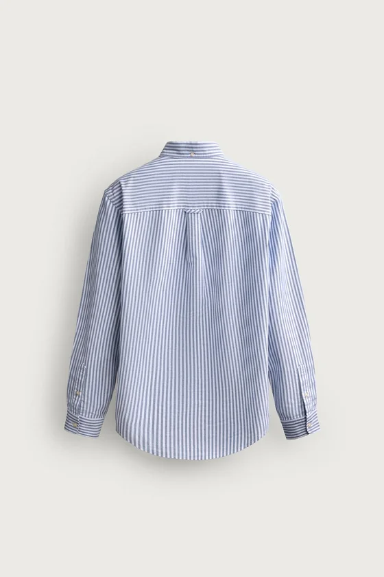 РУБАШКА REGULAR FIT ФАКТУРЫ ОКСФОРД