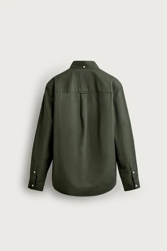 РУБАШКА REGULAR FIT ФАКТУРНАЯ ОКСФОРД