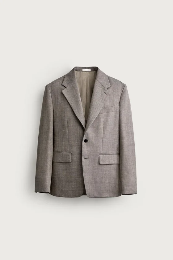 ШЕРСТЯНОЙ БЛЕЙЗЕР REGULAR FIT
