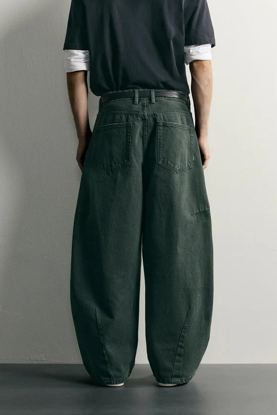 БРЮКИ BARREL FIT НА КУЛИСКЕ